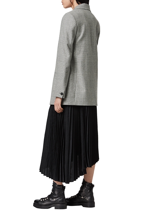 ASTRID CHECK BLAZER LIGHT GREY/ECRU 3