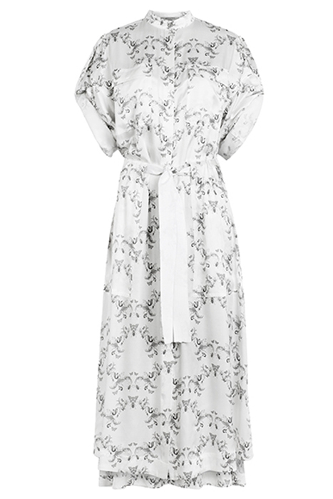 LUCIANA ASSAM DRESS WHITE 3