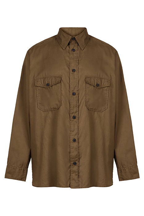 DIVISION LS SHIRT KHAKI GREEN 6
