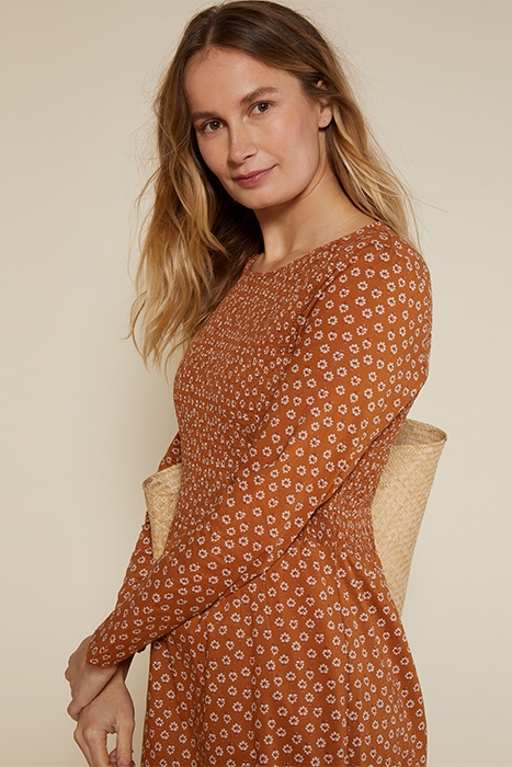 SONOMA DRESS CEDAR DITSY BLOCK 3