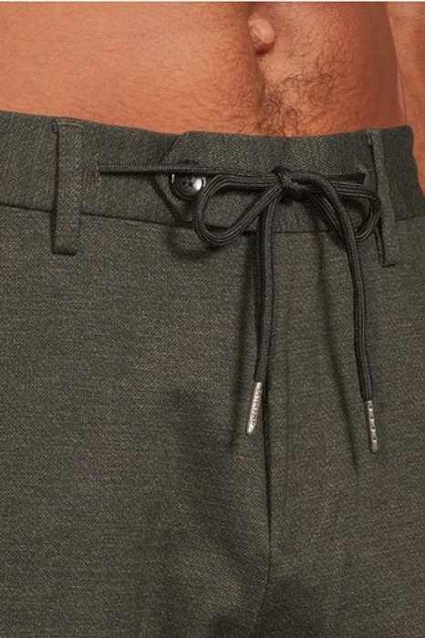 TAPERED JOGGER MINI PATTERN SWEAT DARK ARMY 5