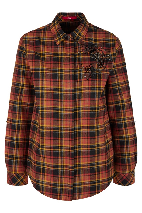 blouse Cinnamon Check 1