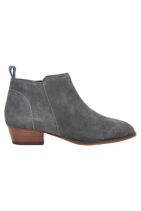 WILLOW SUEDE ANKLE BOOT DK GREY 1
