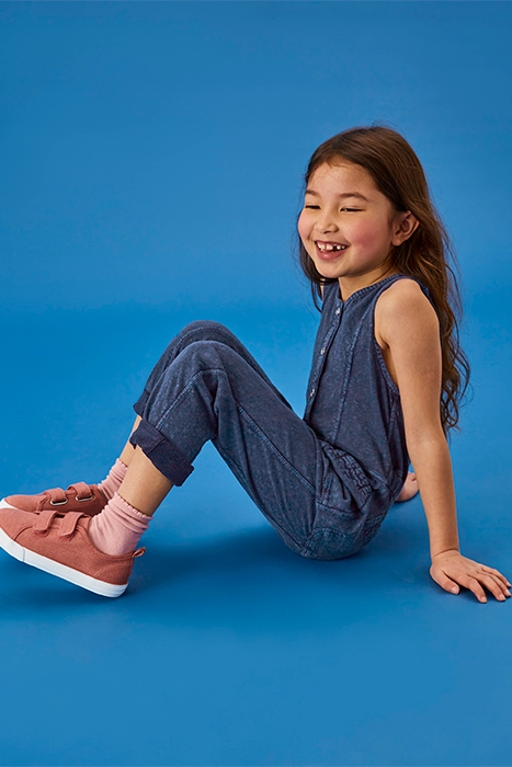 MINI ISLA JERSEY JUMPSUIT DARK DENIM 4