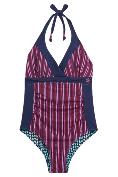 SUNSHINE REVERSIBLE SWIMSUIT PINK MLT 1