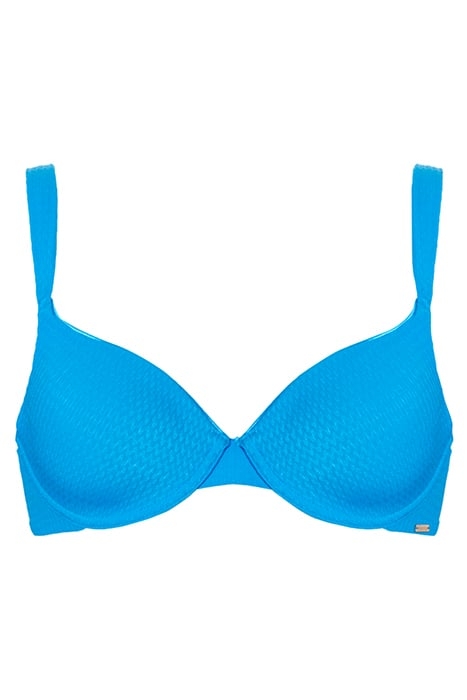 CO BRA TSHIRT LINDSEY WAVE CURACAO BLUE 1