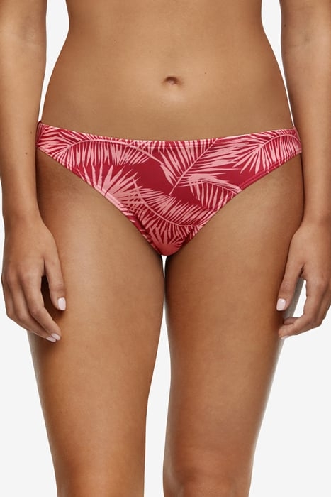 SW BO. BRIEF RIO PALM LEAF RED PLUM RED PLUM 1
