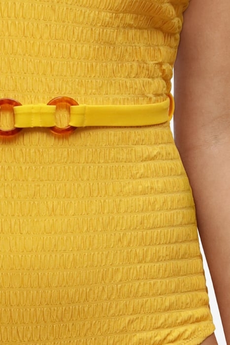 SW 1P WF TSHIRT PLUNGE BRIDGET BANANA MANDARINE 5