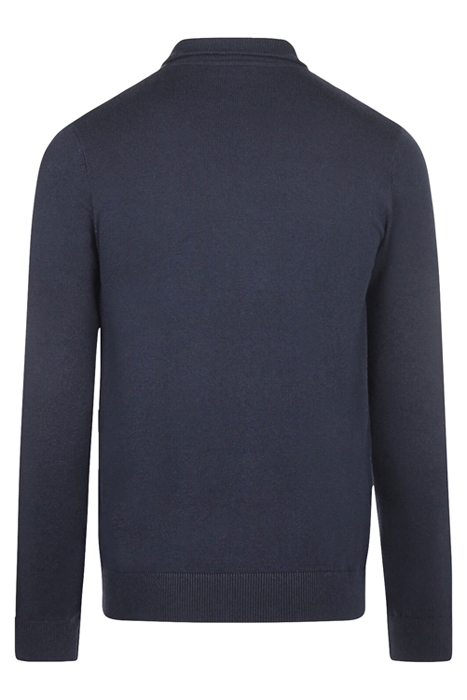 ZIP THRU COTTON/NYLON/MERINO BLACK IRIS (NAVY) 2