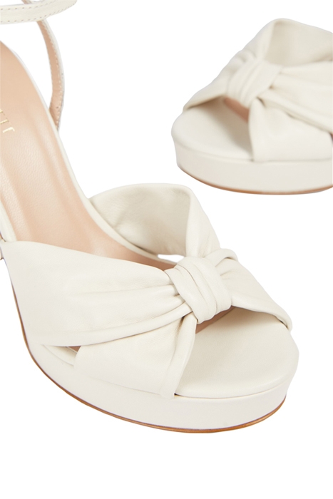 AMANDA SANDAL ECRU 1