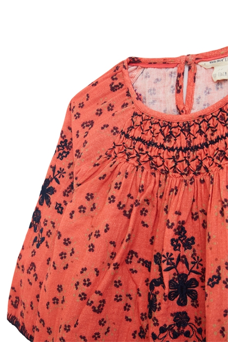 ELLA PRINT DRESS PINK 3