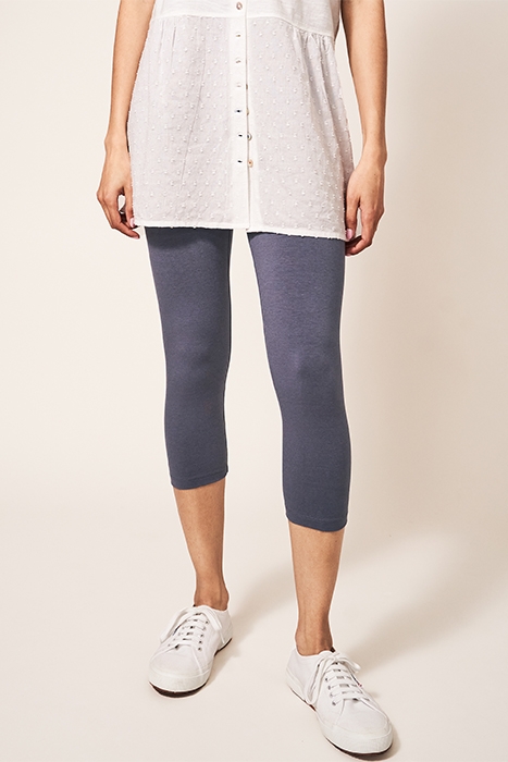 MADDIE CROP LEGGING DK GREY 2