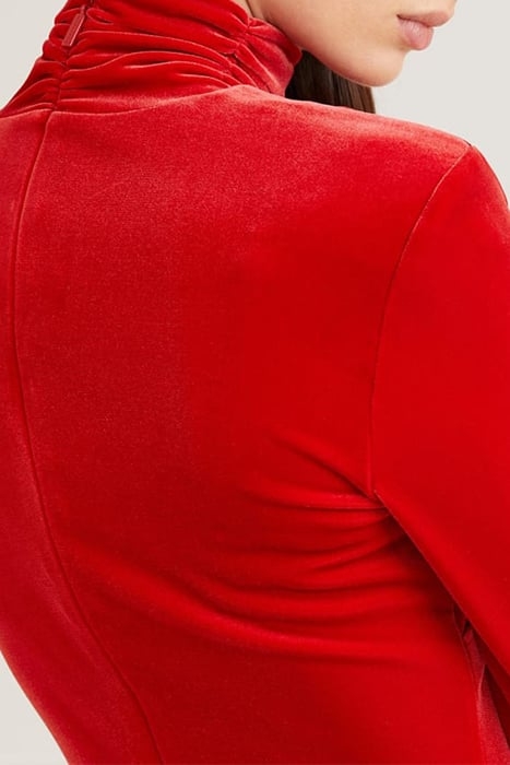 GLADYS DRESS SAMBA RED VIBES 4