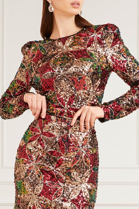 EZRA SEQUIN TOP HARLEQUIN BLOUSE 1