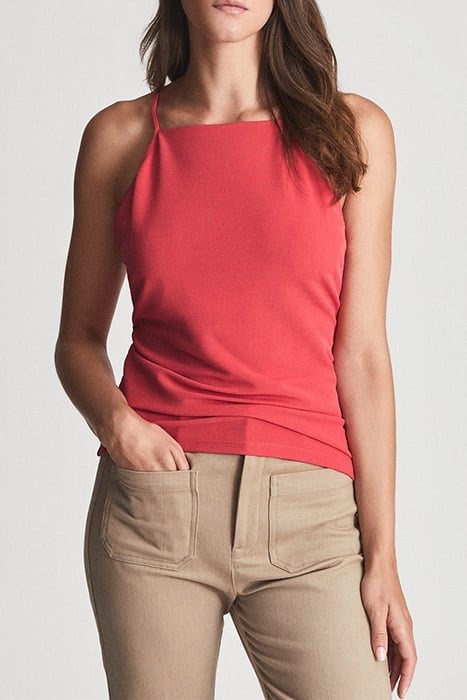 EFFIE TANK TOP CAMI CORAL 2