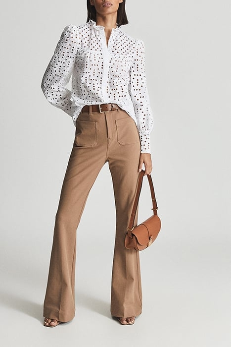 YASMIN BUTTON-DOWN SHIRT WHITE 4