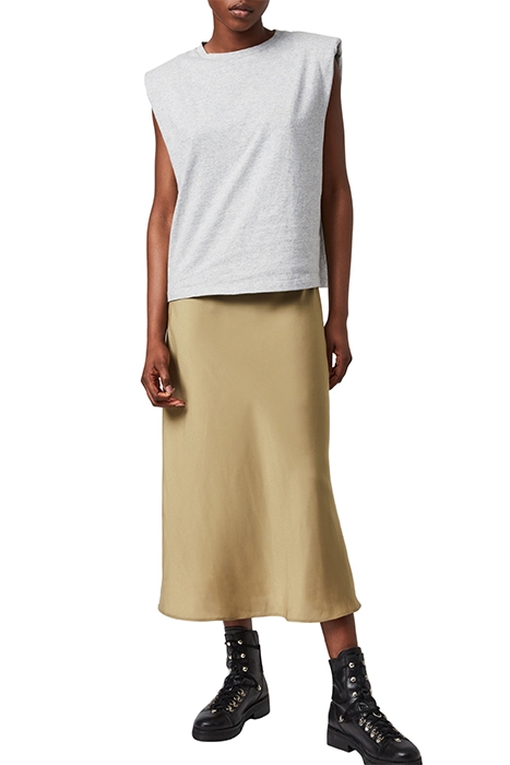 TIERNY MIKA DRESS METALLIC GREEN 2