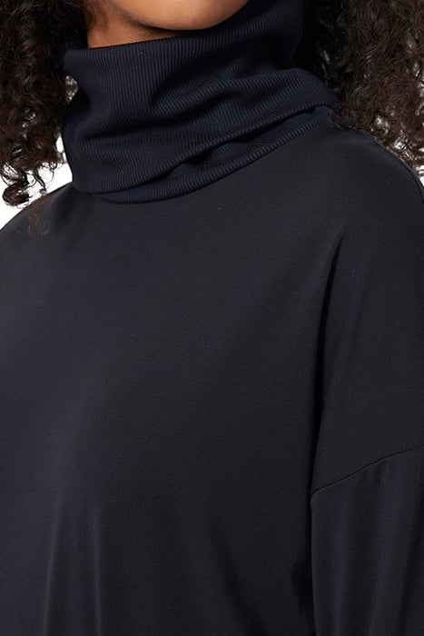 RENYA ROLL NK DRESS MOONLESS NIGHT 5