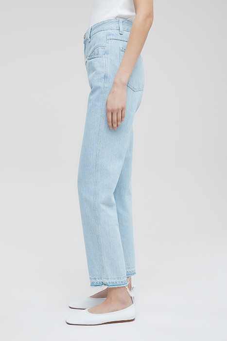 CLOSED WOMEN PEDAL PUSHER JEANS LIGHT BLUE 2