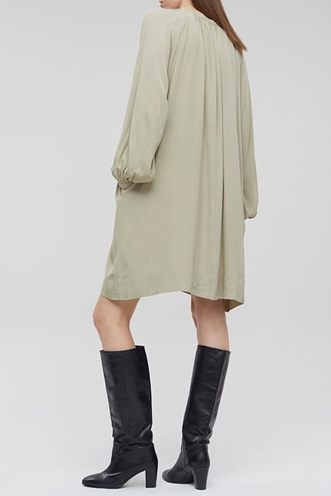 WOMEN GATHERED DRESS NEW JADE 2