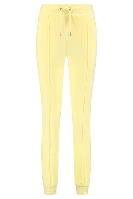 VELVET TRACK PANTS CHAMPAGNE 1