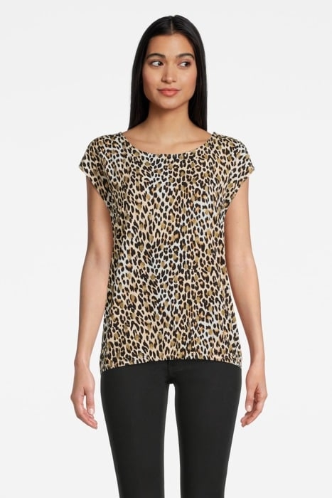 BLOUSE WOVEN SLEEVELESS WARM SAND 1