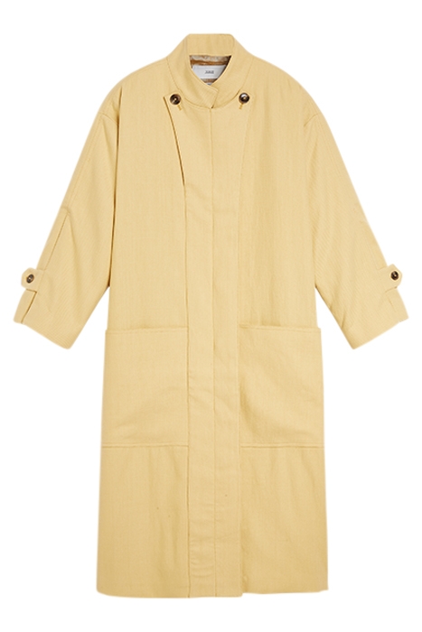 WOMEN LONG COAT YELLOW CALCITE 4