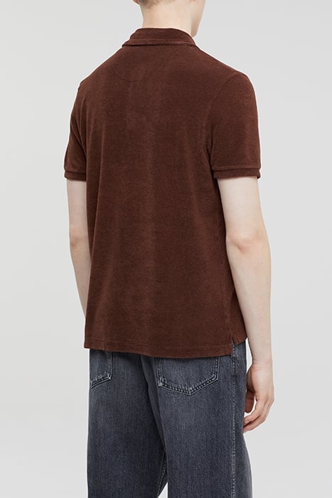 MEN SHORT SLEEVE POLO T-SHIRTS BRAZIL NUT 2