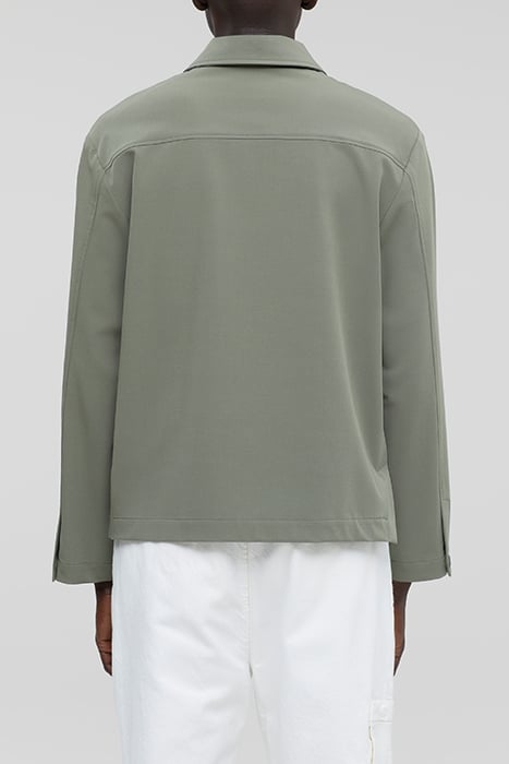 MEN BLOUSON JACKET DRIED BASIL 2