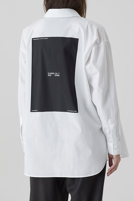 PRINTED SHIRT WHITE 2