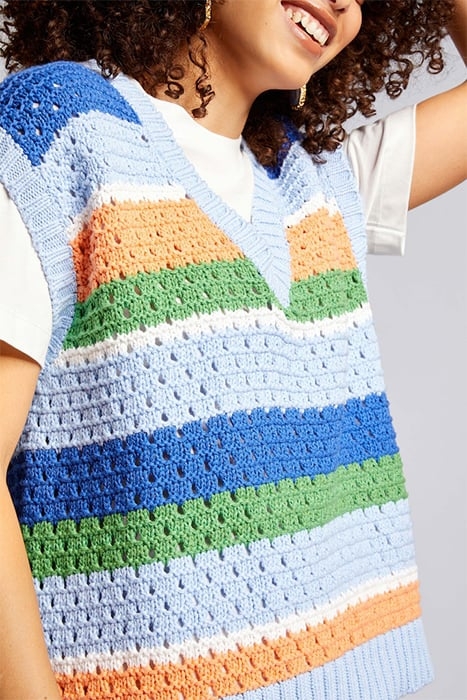 VEST STRIPED ORIGINAL 3