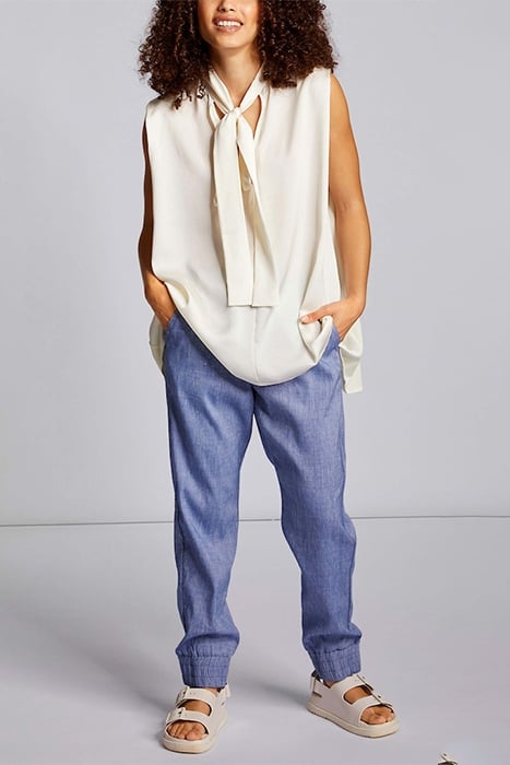 JOGGER PANTS DENIM BLUE 1