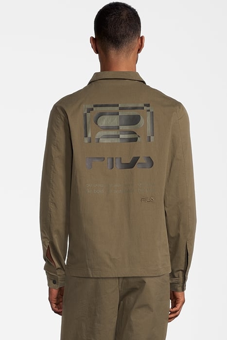 TERMOLI COACH JACKET BURNT OLIVE 3