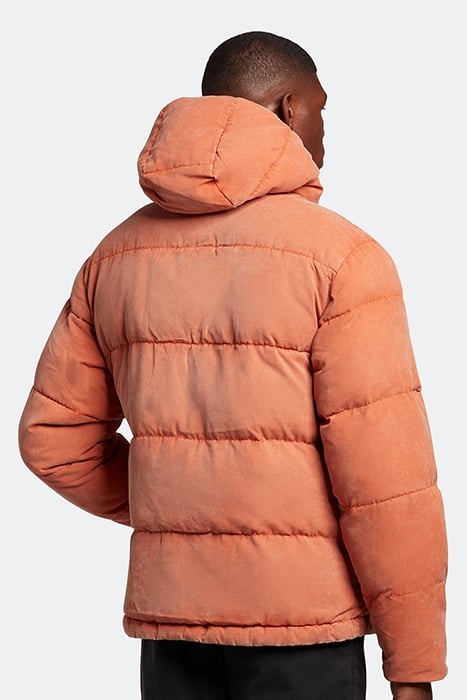 WASHED WADDED JACKET VICTORY ORANGE 2