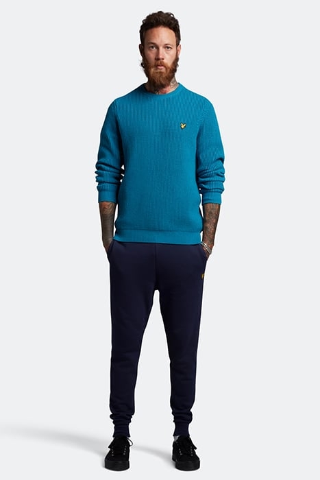 TUCK STITCH KNIT PEAK BLUE 3