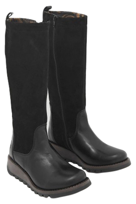 FLY SEME LONG BOOT PURE BLACK 2