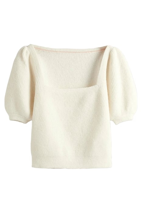 SQUARE NECK FLUFFY JUMPER IVO 7