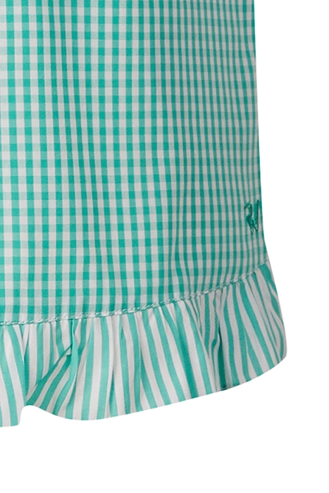 SLVS TOP FANCY BACK CLOSURE GREEN 2