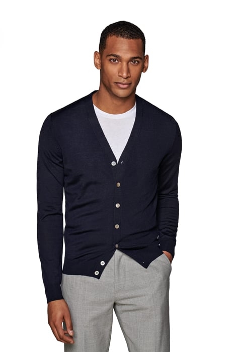 Navy Cardigan 1