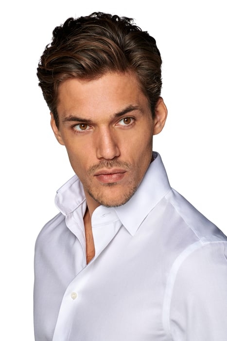 White Royal Oxford Slim Fit Shirt 6