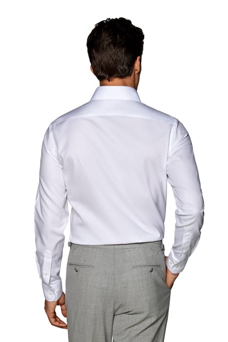 White Royal Oxford Slim Fit Shirt 3