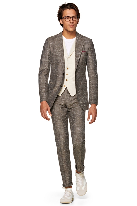 Mid Brown Lazio Suit 1