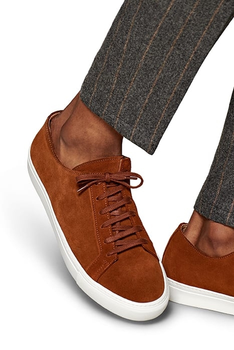 Brown Unlined Sneaker 2
