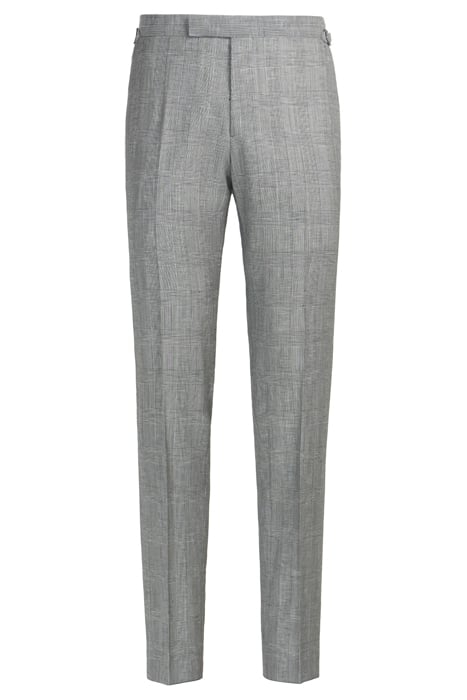 Mid Grey Checked Washington Suit 7