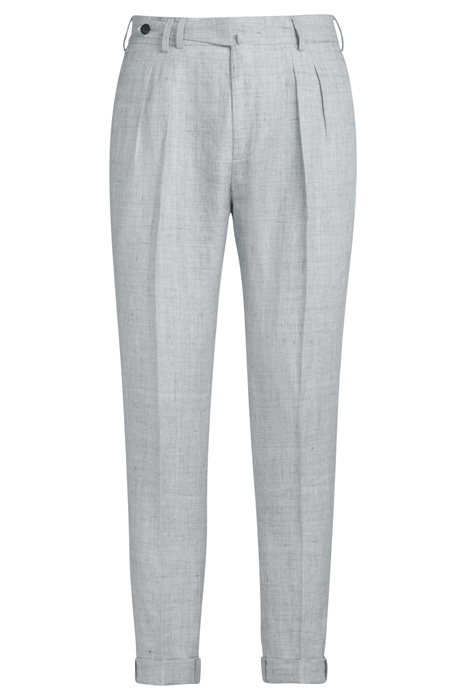 Light Grey Pleated Blake Trousers 2