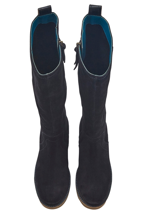CATHERINE CREPE KNEE HIGH BOOT DARK NAVY 3