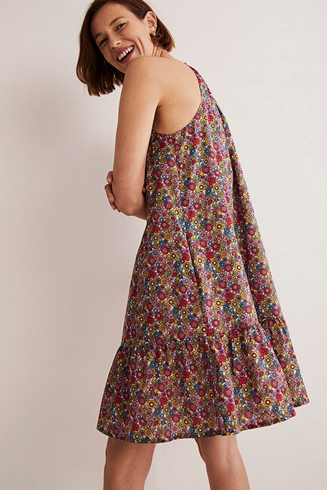 INGRID HALTERNECK DRESS MUL 5