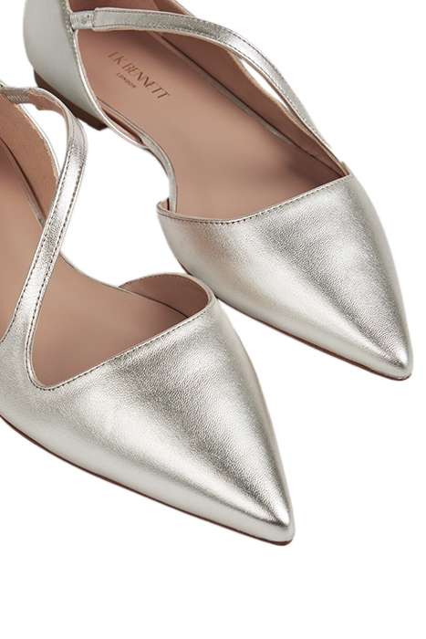 PANDORA BALLERINA SHOES SILVER 4