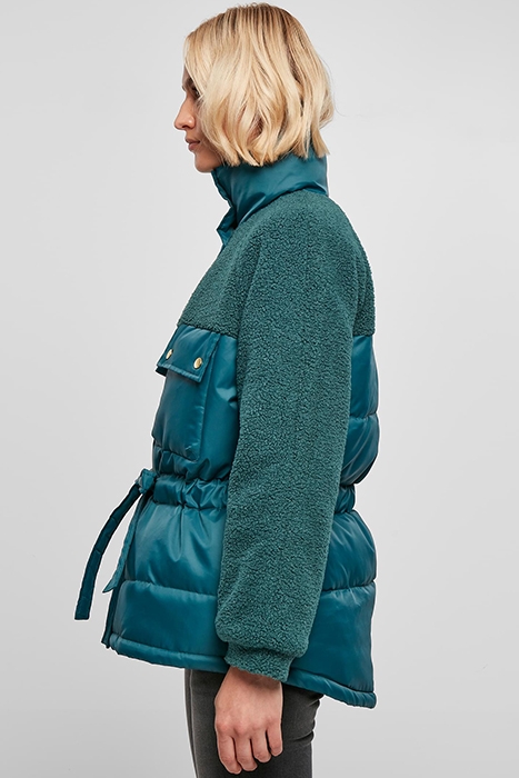 LADIES SHERPA MIX PUFFER JACKET JASPER 6