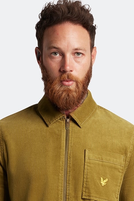 CORD OVERSHIRT W738 HARNESS BROWN 4